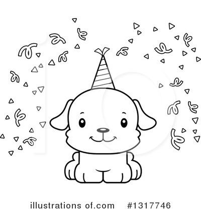 Royalty-Free (RF) Dog Clipart Illustration by Cory Thoman - Stock Sample #1317746
