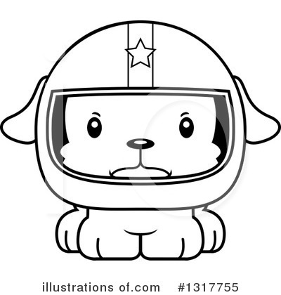Royalty-Free (RF) Dog Clipart Illustration by Cory Thoman - Stock Sample #1317755