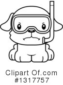 Dog Clipart #1317757 by Cory Thoman