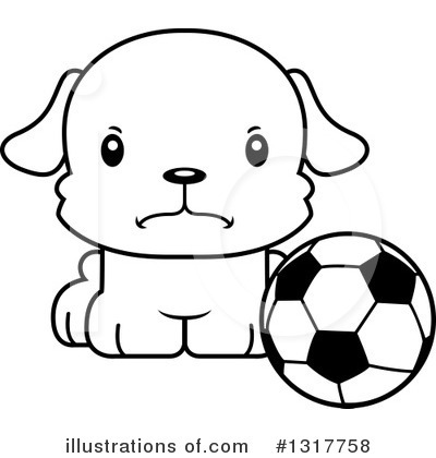 Royalty-Free (RF) Dog Clipart Illustration by Cory Thoman - Stock Sample #1317758