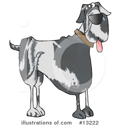 Royalty-Free (RF) Dog Clipart Illustration by djart - Stock Sample #13222