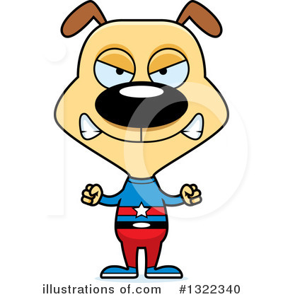 Super Dog Clipart #1322340 by Cory Thoman