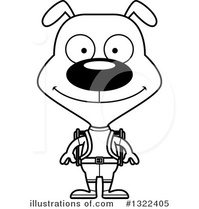 Royalty-Free (RF) Dog Clipart Illustration by Cory Thoman - Stock Sample #1322405