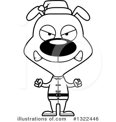 Royalty-Free (RF) Dog Clipart Illustration by Cory Thoman - Stock Sample #1322446