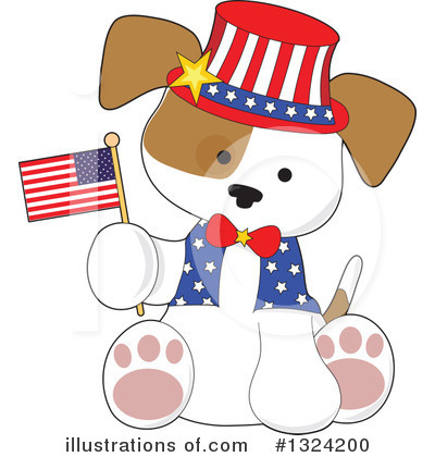 Royalty-Free (RF) Dog Clipart Illustration by Maria Bell - Stock Sample #1324200