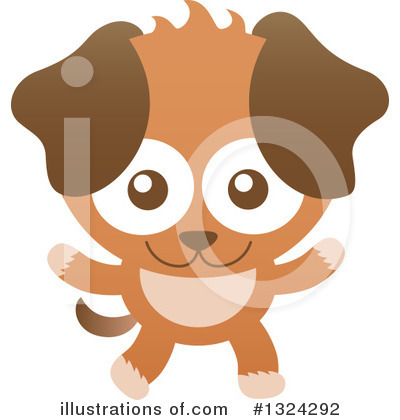 Royalty-Free (RF) Dog Clipart Illustration by Zooco - Stock Sample #1324292