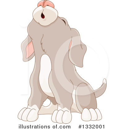 Royalty-Free (RF) Dog Clipart Illustration by Pushkin - Stock Sample #1332001