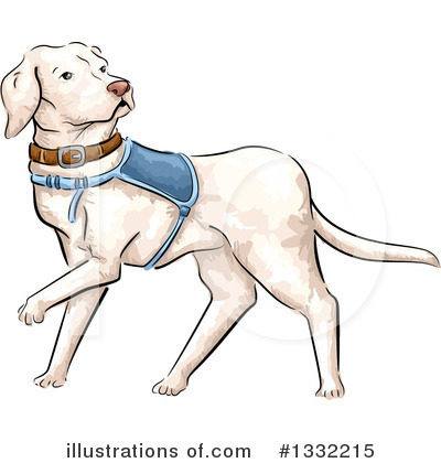 Royalty-Free (RF) Dog Clipart Illustration by BNP Design Studio - Stock Sample #1332215