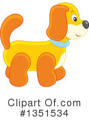 Dog Clipart #1351534 by Alex Bannykh