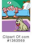 Dog Clipart #1363569 by Clip Art Mascots