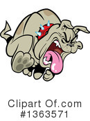 Dog Clipart #1363571 by Clip Art Mascots