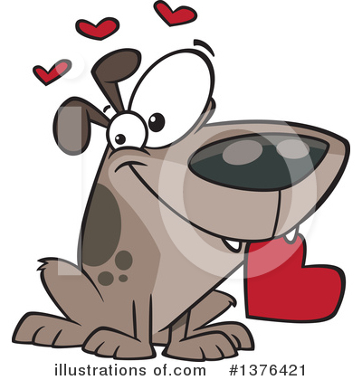 Dog Clipart #1376421 by toonaday