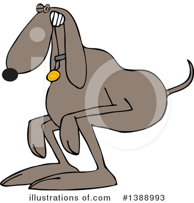 Royalty-Free (RF) Dog Clipart Illustration by djart - Stock Sample #1388993