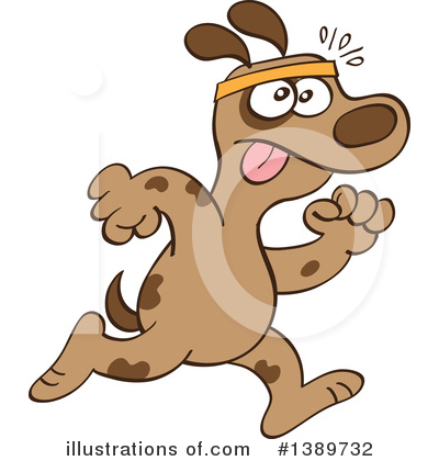 Royalty-Free (RF) Dog Clipart Illustration by Zooco - Stock Sample #1389732