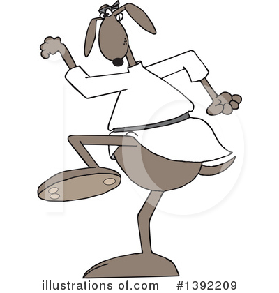 Royalty-Free (RF) Dog Clipart Illustration by djart - Stock Sample #1392209