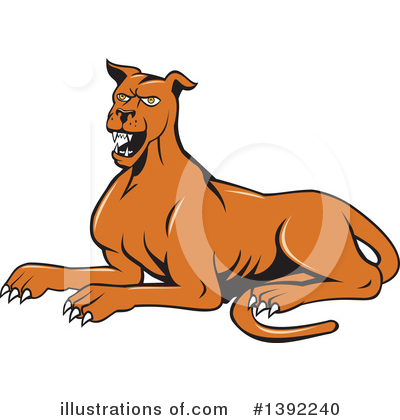 Royalty-Free (RF) Dog Clipart Illustration by patrimonio - Stock Sample #1392240