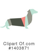 Dog Clipart #1403871 by Cherie Reve