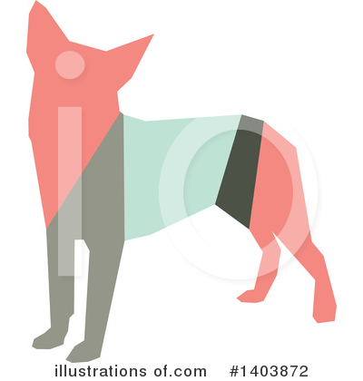 Dog Clipart #1403872 by Cherie Reve