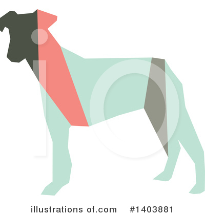 Dog Clipart #1403881 by Cherie Reve