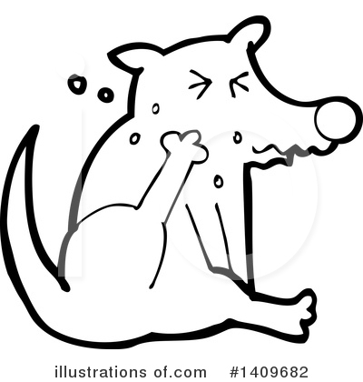 Royalty-Free (RF) Dog Clipart Illustration by lineartestpilot - Stock Sample #1409682