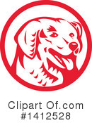 Dog Clipart #1412528 by patrimonio
