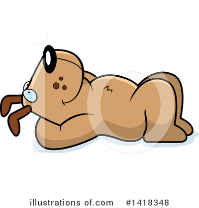 Royalty-Free (RF) Dog Clipart Illustration by Cory Thoman - Stock Sample #1418348