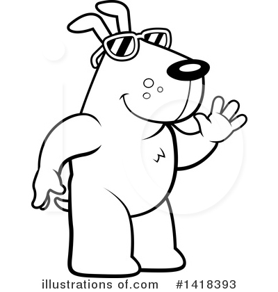 Royalty-Free (RF) Dog Clipart Illustration by Cory Thoman - Stock Sample #1418393