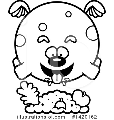 Royalty-Free (RF) Dog Clipart Illustration by Cory Thoman - Stock Sample #1420162
