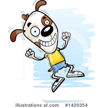 Royalty-Free (RF) Dog Clipart Illustration by Cory Thoman - Stock Sample #1420354