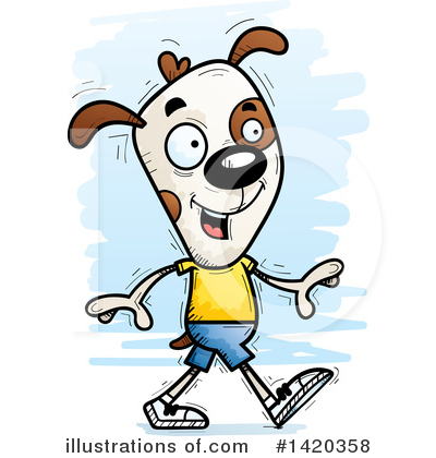 Royalty-Free (RF) Dog Clipart Illustration by Cory Thoman - Stock Sample #1420358