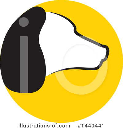 Royalty-Free (RF) Dog Clipart Illustration by ColorMagic - Stock Sample #1440441
