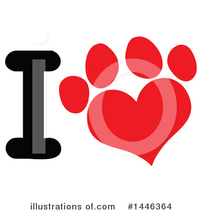 Royalty-Free (RF) Dog Clipart Illustration by Hit Toon - Stock Sample #1446364