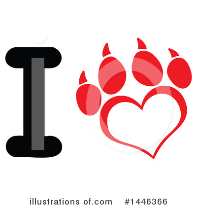 Royalty-Free (RF) Dog Clipart Illustration by Hit Toon - Stock Sample #1446366
