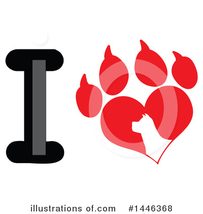 Royalty-Free (RF) Dog Clipart Illustration by Hit Toon - Stock Sample #1446368