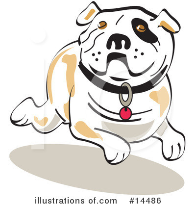 Bulldog Clipart #14486 by Andy Nortnik