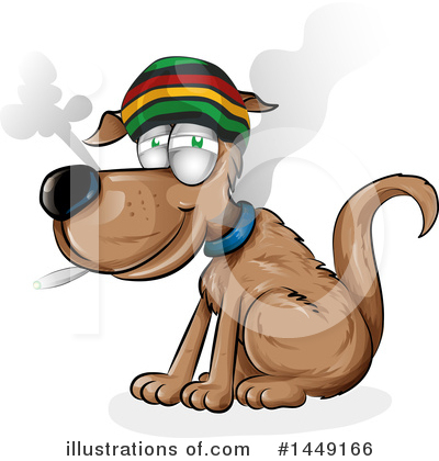 Royalty-Free (RF) Dog Clipart Illustration by Domenico Condello - Stock Sample #1449166