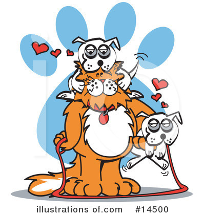 Paw Prints Clipart #14500 by Andy Nortnik