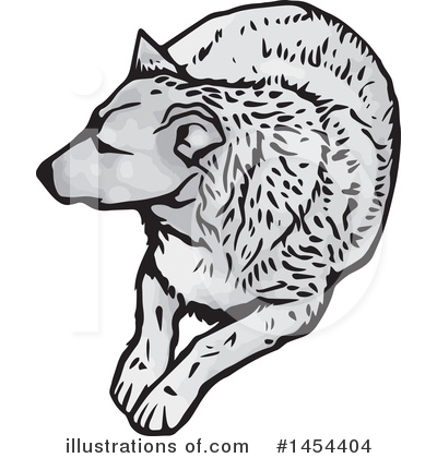 Royalty-Free (RF) Dog Clipart Illustration by Any Vector - Stock Sample #1454404