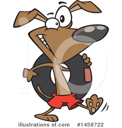 Dog Clipart #1458722 by toonaday