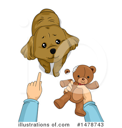Royalty-Free (RF) Dog Clipart Illustration by BNP Design Studio - Stock Sample #1478743