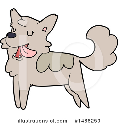 Royalty-Free (RF) Dog Clipart Illustration by lineartestpilot - Stock Sample #1488250