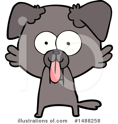 Royalty-Free (RF) Dog Clipart Illustration by lineartestpilot - Stock Sample #1488258
