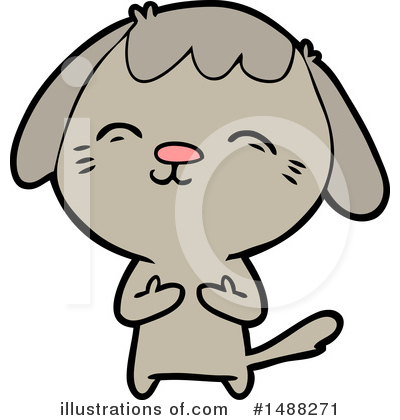 Royalty-Free (RF) Dog Clipart Illustration by lineartestpilot - Stock Sample #1488271