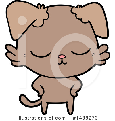 Royalty-Free (RF) Dog Clipart Illustration by lineartestpilot - Stock Sample #1488273
