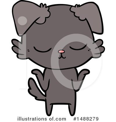 Royalty-Free (RF) Dog Clipart Illustration by lineartestpilot - Stock Sample #1488279