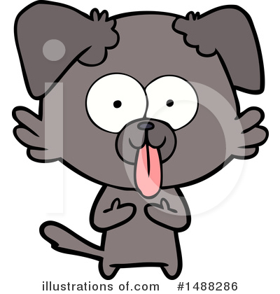 Royalty-Free (RF) Dog Clipart Illustration by lineartestpilot - Stock Sample #1488286
