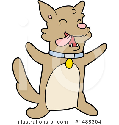 Royalty-Free (RF) Dog Clipart Illustration by lineartestpilot - Stock Sample #1488304