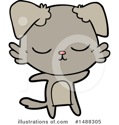 Royalty-Free (RF) Dog Clipart Illustration by lineartestpilot - Stock Sample #1488305