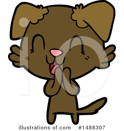 Royalty-Free (RF) Dog Clipart Illustration by lineartestpilot - Stock Sample #1488307