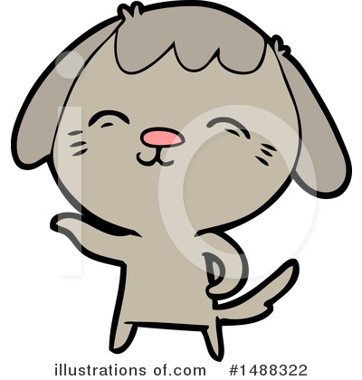 Royalty-Free (RF) Dog Clipart Illustration by lineartestpilot - Stock Sample #1488322